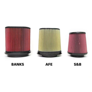 Banks Ram-Air Cold Air Intake Oiled Filter (F&R): Jeep Wrangler JL / Gladiator JT 2018-26 3.6L