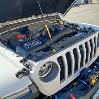 Banks Ram-Air Cold Air Intake Oiled Filter (F&R): Jeep Wrangler JL / Gladiator JT 2018-26 3.6L