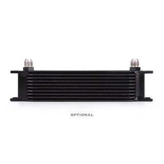Mishimoto 10 Row Oil Cooler Non-Thermostatic: UNIVERSAL Silver