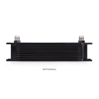 Mishimoto 10 Row Oil Cooler Non-Thermostatic: UNIVERSAL Silver