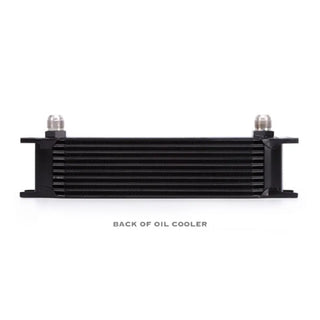 Mishimoto 10 Row Oil Cooler Non-Thermostatic: UNIVERSAL Silver