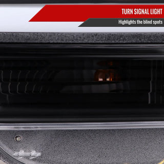 Spec D Projector Halo Headlights (Matte Black): Ram 2500 & 3500 2019 - 2024