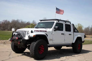 Fishbone Offroad Molle Window Panel: Jeep Gladiator 2020-2024