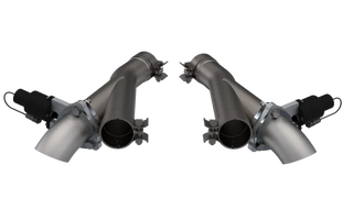 QTP Aggressor Cutout Pipes: Jeep Grand Cherokee SRT Trackhawk 2012-2022 / Dodge Durango SRT