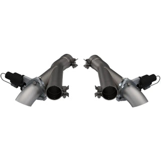 QTP Aggressor Cutout Pipes: Jeep Grand Cherokee SRT Trackhawk 2012-2022 / Dodge Durango SRT