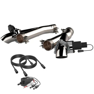 QTP Aggressor Cutout Pipes: Jeep Grand Cherokee SRT Trackhawk 2012-2022 / Dodge Durango SRT