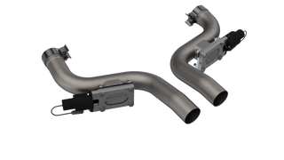 QTP Aggressor Cutout Pipes: Dodge Challenger / Charger 5.7L (11-14) / 5.7L (15-23)