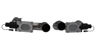 QTP Aggressor Cutout Pipes: Dodge Challenger / Charger 5.7L (11-14) / 5.7L (15-23)