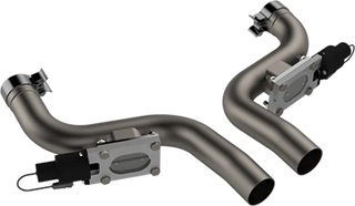 QTP Aggressor Cutout Pipes: Dodge Challenger / Charger 5.7L (11-14) / 5.7L (15-23)