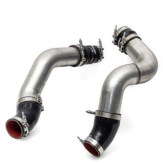 Banks Power Boost Tube Upgrade Kit Raw (F&R): Fits RAM 2500/3500 2019-2026 6.7L Cummins