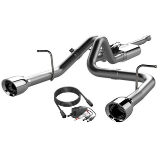 QTP Screamer Cat Back Exhaust: Jeep Wrangler JL 2018-2024