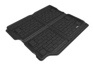 3D MAXpider Kagu All-Weather Cargo Liner (REAR): 18-26 Jeep Wrangler Unlimited JL w/ Sub & Flat Load Floor