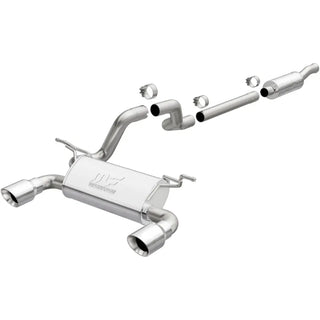 MagnaFlow Street Series 409SS Cat-Back Perf Exhaust Polished Tips (REAR): Jeep Wrangler JL 2018-2024 3.6L