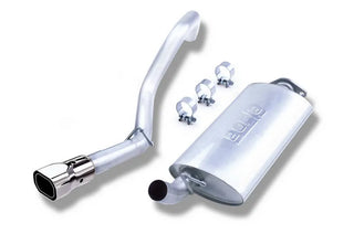 Borla Touring Cat-Back Exhaust (REAR): Jeep Wrangler TJ 2000-2006 2.5L/4.0L