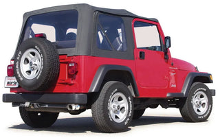 Borla Touring Cat-Back Exhaust (REAR): Jeep Wrangler TJ 2000-2006 2.5L/4.0L