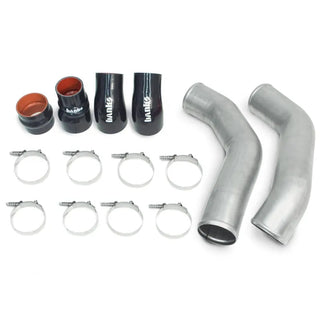 Banks Power Boost Tube Upgrade Kit 3.5in Raw (F&R): 13-18 RAM 2500/3500 6.7L Cummins
