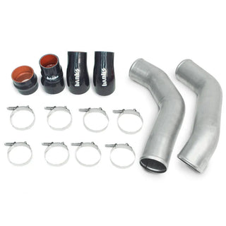 Banks Power Boost Tube Upgrade Kit 3.5in Raw (F&R): 13-18 RAM 2500/3500 6.7L Cummins