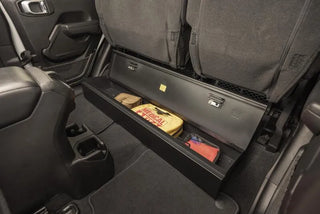Tuffy Underseat Lockbox Keyed Lock Dual (REAR): Jeep Gladiator JT 2020-2025