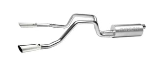 Gibson Dual Split Cat-Back Perf Exhaust Aluminized (REAR): Dodge/RAM 1500 2009-18 5.7L/4.7L