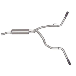 Gibson Dual Extreme Cat-Back Perf Exhaust Aluminized (REAR): Dodge/RAM 1500 2009-18 5.7L/4.7L
