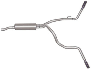 Gibson Dual Extreme Cat-Back Perf Exhaust Aluminized (REAR): Dodge/RAM 1500 2009-18 5.7L/4.7L