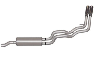 Gibson Dual Sport Cat-Back Perf Exhaust Stainless Round Tips (REAR): Dodge/RAM 1500 2009-18 5.7L/4.7L