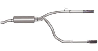 Gibson Dual Split Cat-Back Perf Exhaust Stainless Tips (REAR): Dodge/RAM 1500 2009-18 5.7L/4.7L