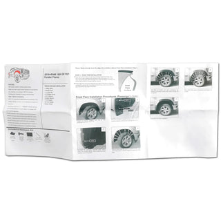 Spec D OEM Style Fender Flares: Ram 1500 2019 - 2024