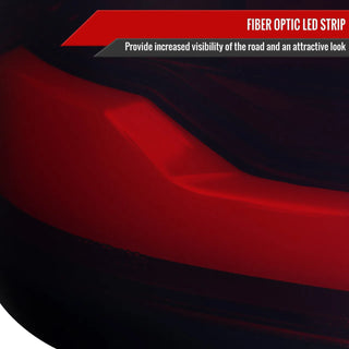 Spec D LED Tail Lights (Red/Smoke): Ram 1500 2019 - 2024
