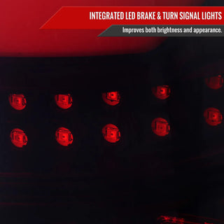 Spec D LED Tail Lights (Red/Smoke): Ram 1500 2019 - 2024