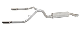 Gibson Dual Split Cat-Back Perf Exhaust SS Tips (REAR): RAM 2500/3500 2014-2024 6.4L 392 HEMI