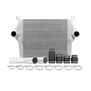 Mishimoto Intercooler Kit Silver (F&R): Dodge Ram 2500/3500 2003-2007 5.9L Cummins