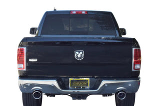 Gibson Dual Split Cat-Back Perf Exhaust MWA Muffler SS Tips (REAR): RAM 1500 2014-2016 3.0L EcoDiesel