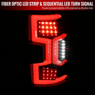 Spec D LED Tail Lights (Red w/ Sequential Turn Signal): Ram 2500 & 3500 2019 - 2024