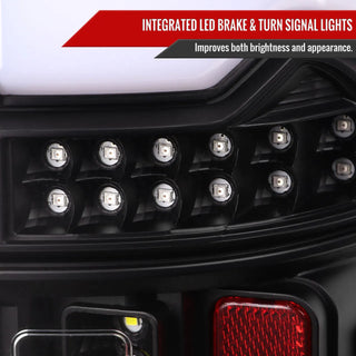 Spec D LED Tail Lights (Matte Black): Ram 1500 2019 - 2024