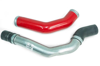 Banks Power Boost Tube Upgrade Kit 3.5in Red (F&R): 13-18 RAM 2500/3500 6.7L Cummins