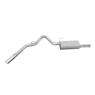 Gibson Single Cat-Back Perf Exhaust SS Tip (REAR): RAM 2500/3500 2014-2024 6.4L 392 HEMI
