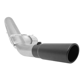 Gibson Black Elite Single Cat-Back Perf Exhaust Black Tip (REAR): RAM 2500/3500 2014-24 6.4L 392 HEMI