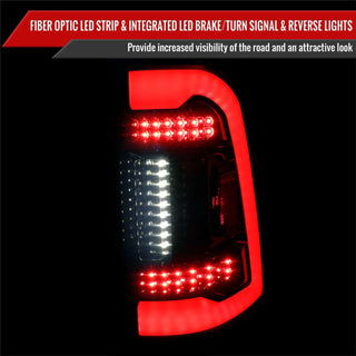 Spec D LED Tail Lights (Dark Smoke): Ram 1500 2019 - 2024