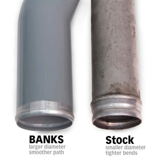 Banks Boost Tube Upgrade Kit (3.5in) F&R: Dodge Ram 2500/3500 6.7L Cummins 2007-2009