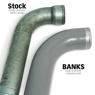 Banks Boost Tube Upgrade Kit (3.5in) F&R: Dodge Ram 2500/3500 6.7L Cummins 2007-2009
