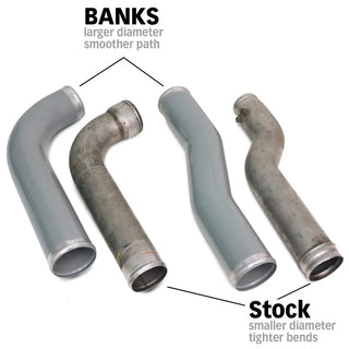 Banks Boost Tube Upgrade Kit (3.5in) F&R: Dodge Ram 2500/3500 6.7L Cummins 2007-2009