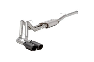 Gibson Black Elite Dual Sport Cat-Back Perf Exhaust Black Tips (REAR): Dodge/RAM 1500 2009-18 5.7L/4.7L