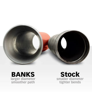 Banks Boost Tube Upgrade Kit (3.5in) F&R: Dodge Ram 2500/3500 6.7L Cummins 2007-2009