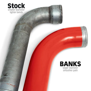 Banks Boost Tube Upgrade Kit (3.5in) F&R: Dodge Ram 2500/3500 6.7L Cummins 2007-2009