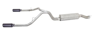Gibson Black Elite Dual Split Cat-Back Perf Exhaust (REAR): RAM 2500/3500 2014-2024 6.4L 392 HEMI