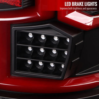 Spec D LED Tail Lights (Black w/ Sequential Turn Signal): Ram 2500 & 3500 2019 - 2024