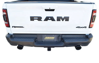 Gibson Black Elite Dual Split Cat-Back Perf Exhaust (REAR): RAM 1500 / Classic 2019-2024 5.7L HEMI