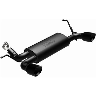 Magnaflow Street Series Axle-Back Perf Exhaust Dual Split Exit Black Tips (REAR): Jeep Wrangler JK 2007-2018 3.6L/3.8L