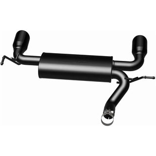 Magnaflow Street Series Axle-Back Perf Exhaust Dual Split Exit Black Tips (REAR): Jeep Wrangler JK 2007-2018 3.6L/3.8L